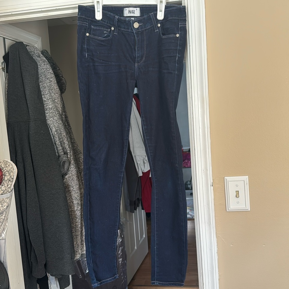 Paige women’s jeans dark blue size 30